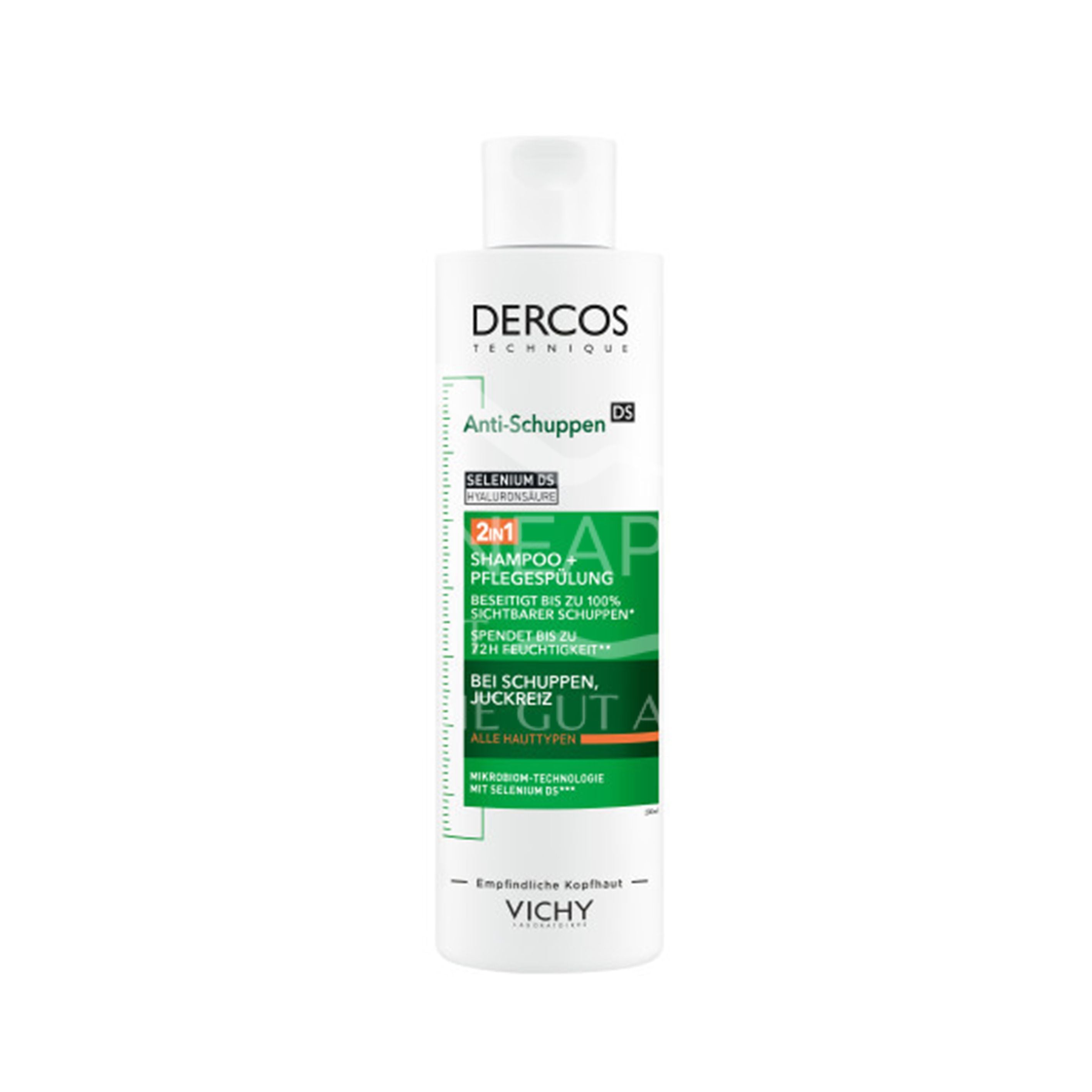 VICHY DERCOS DS 2-in-1 anti-dandruff shampoo and conditioner for all hair types 200ml