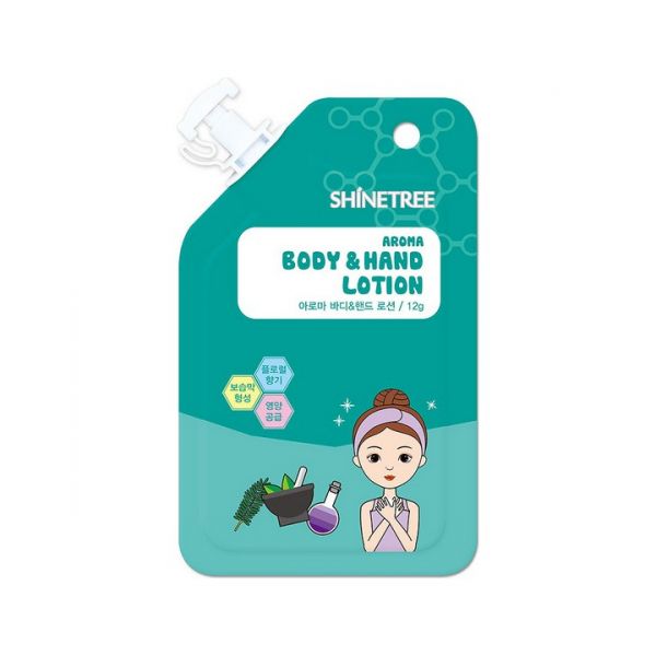 SHINETREE AROMA body & hand lotion 12 ml