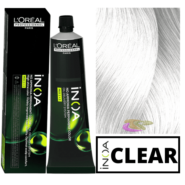 L'ORÉAL PROFESSIONNEL PARIS INOA coloration d'oxydation sans ammonia #Clear 60 gr