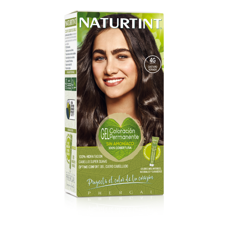 NATURTINT ammonia-free hair color #4G-Golden Chestnut 170 ml