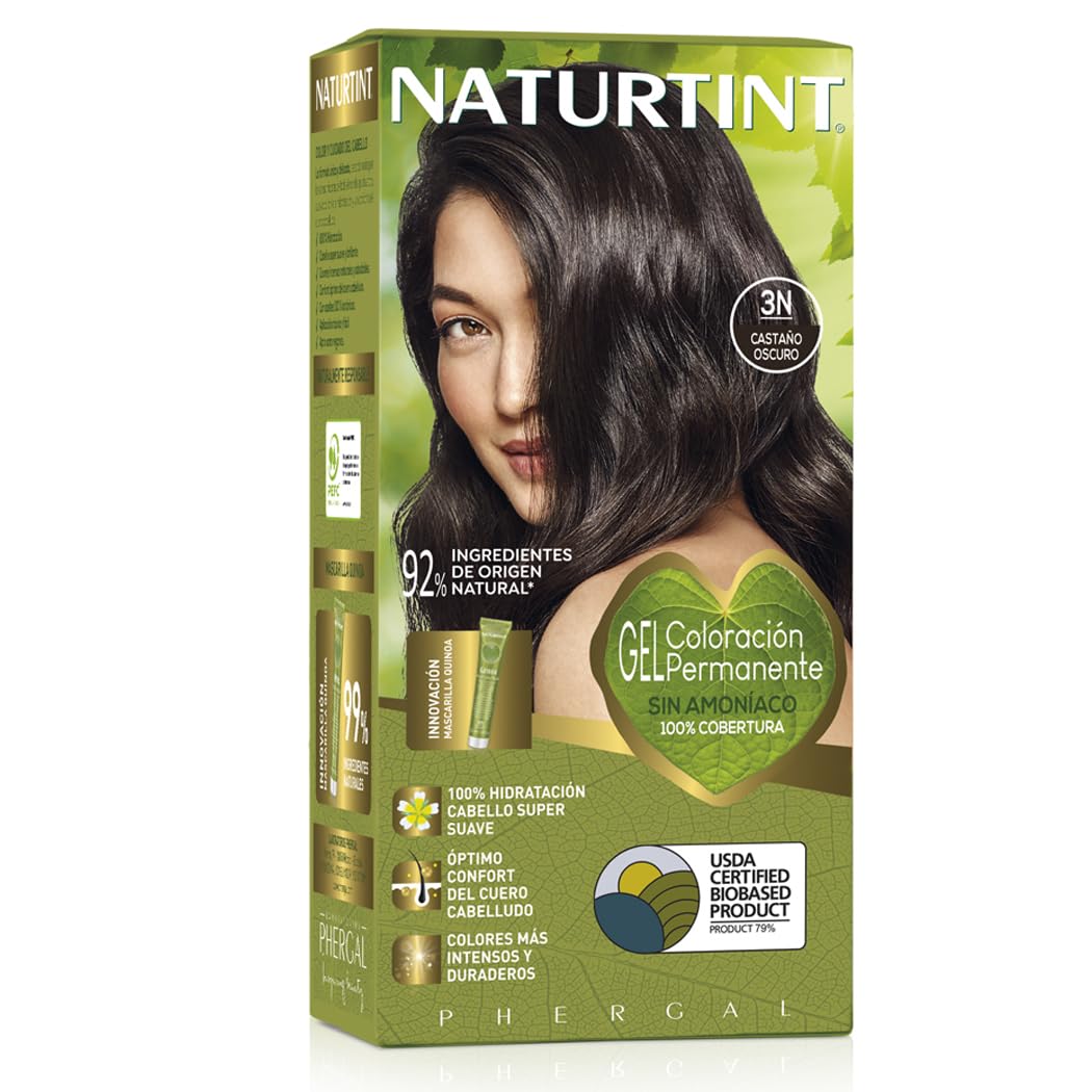 NATURTINT ammonia-free dye #3N-Dark Brown 170 ml