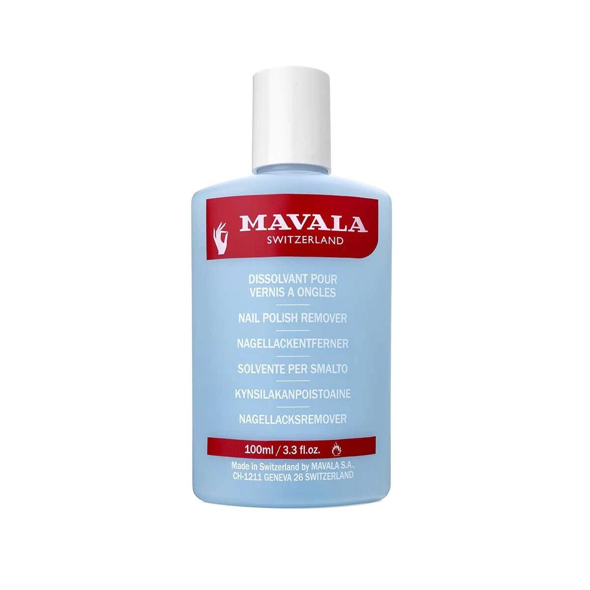 MAVALA QUITAESMALTE AZUL suave 100 ml