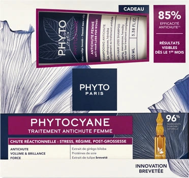 PHYTOCYANE MEN ANTI-HAIR LOSS + SHAMPOO SET 2 pcs