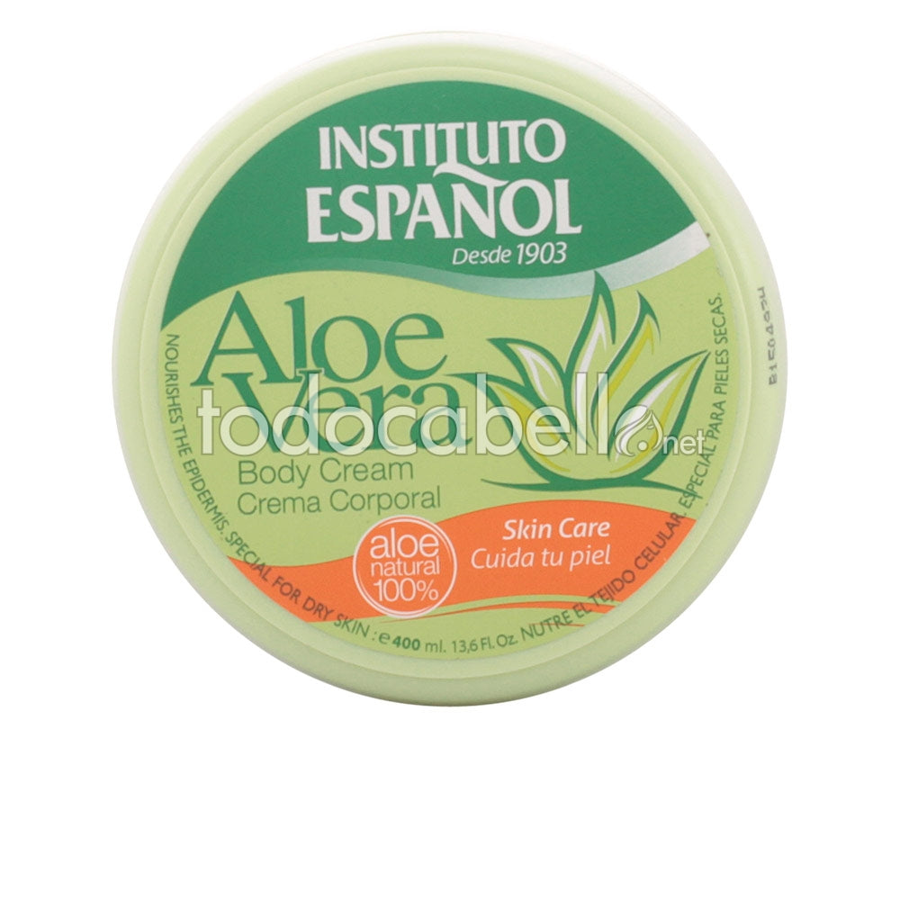 INSTITUTO ESPAÑOL ALOE VERA crema corporal 400 ml