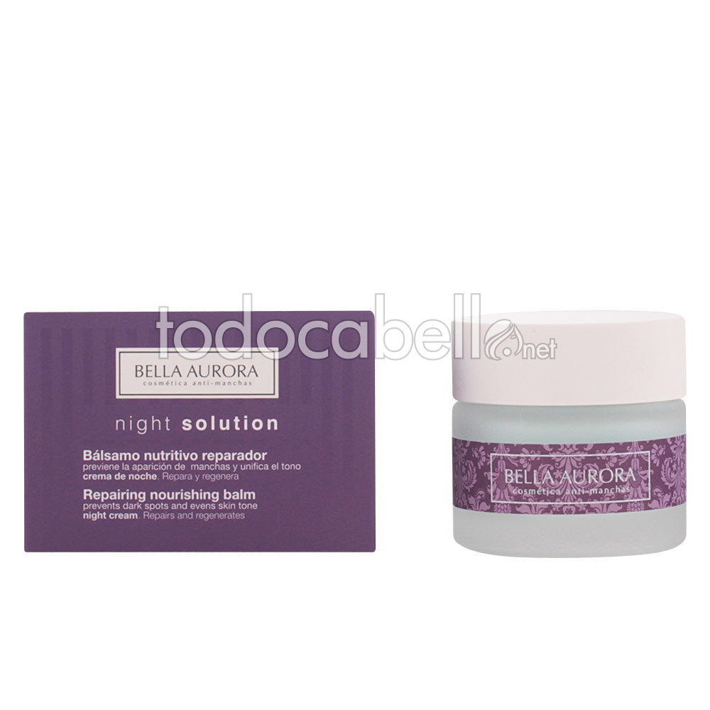 BELLA AURORA NIGHT bálsamo nutritivo reparador anti-manchas 50 ml