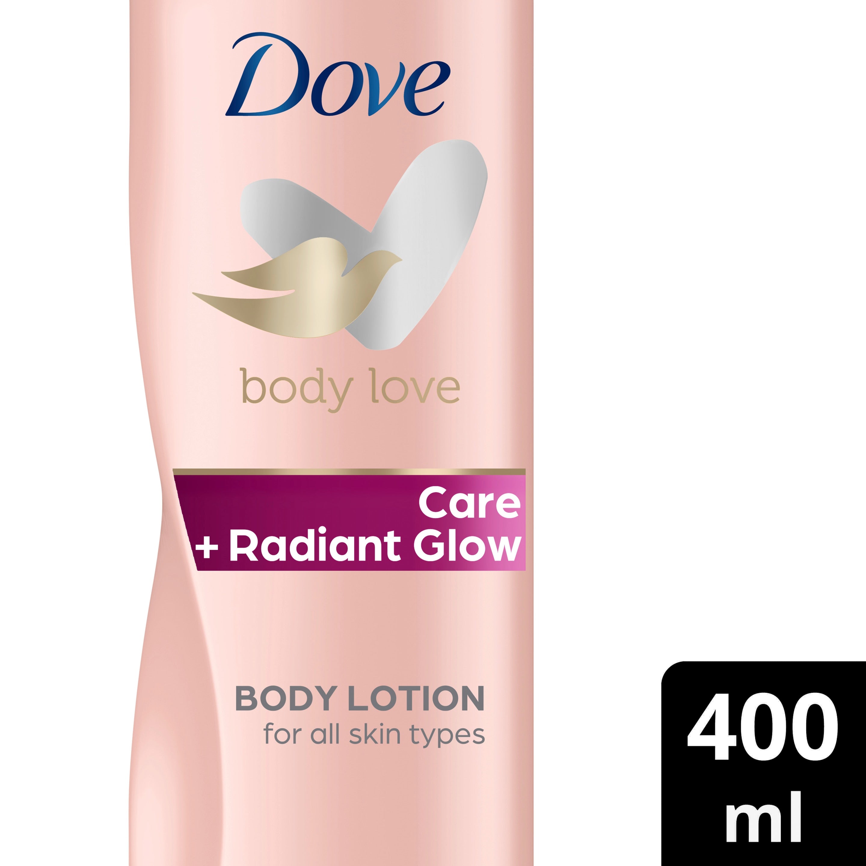 DOVE RADIANT GLOW body lotion all skin types 400 ml