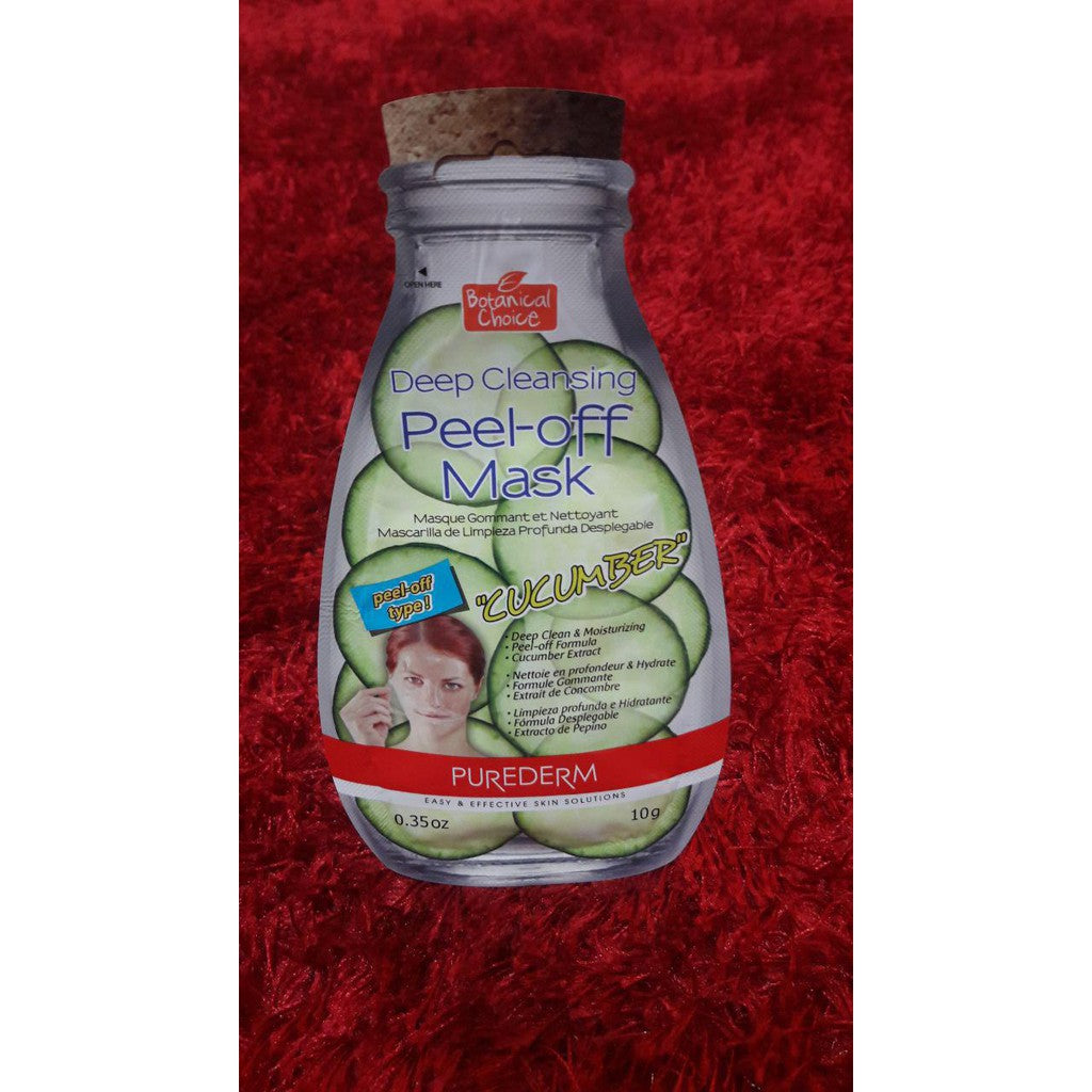 7TH HEAVEN FAB FACE FOOD CUCUMBER Ultra-purifying cucumber peeling mask 8ml