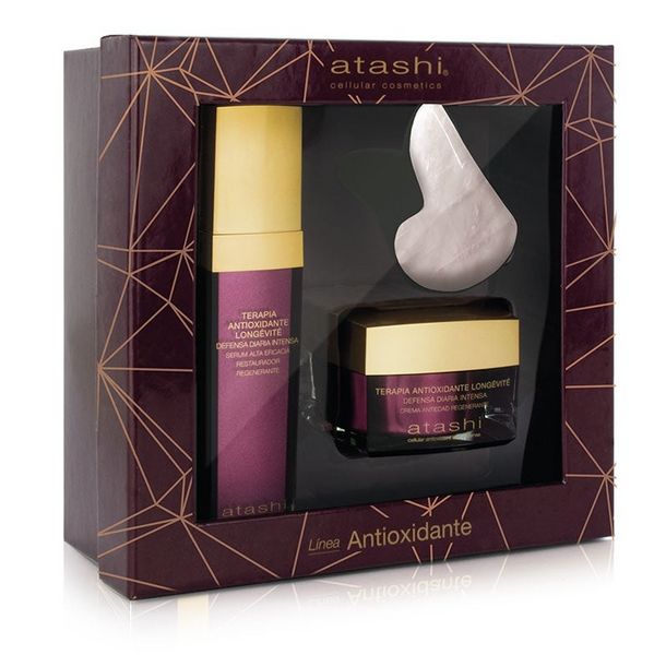 ATASHI ANTIOXIDANT, ANTI-AGING AND IMMEDIATE REGENERATING RITUAL SET OF 4