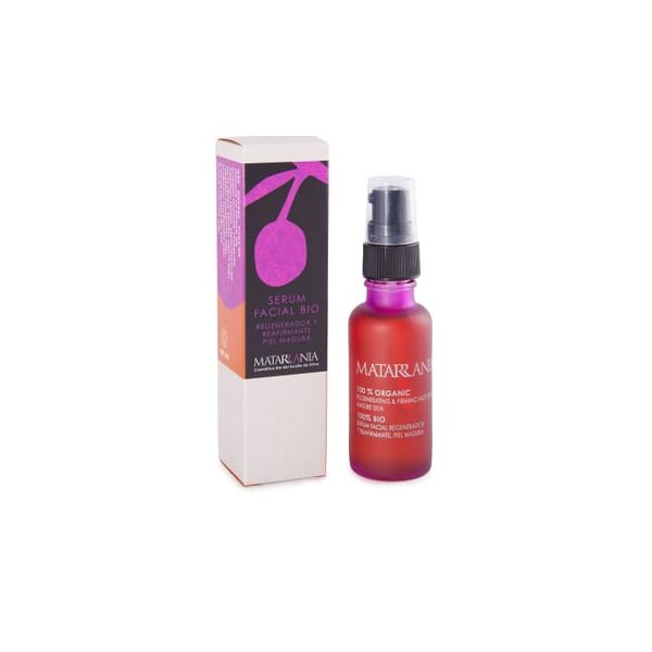 MATARRANIA FACIAL SERUM regenerating and firming mature skin 100% BIO 30 ml