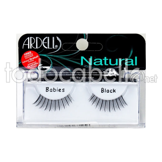 ARDELL NATURAL eyelashes babies #black 5 ml