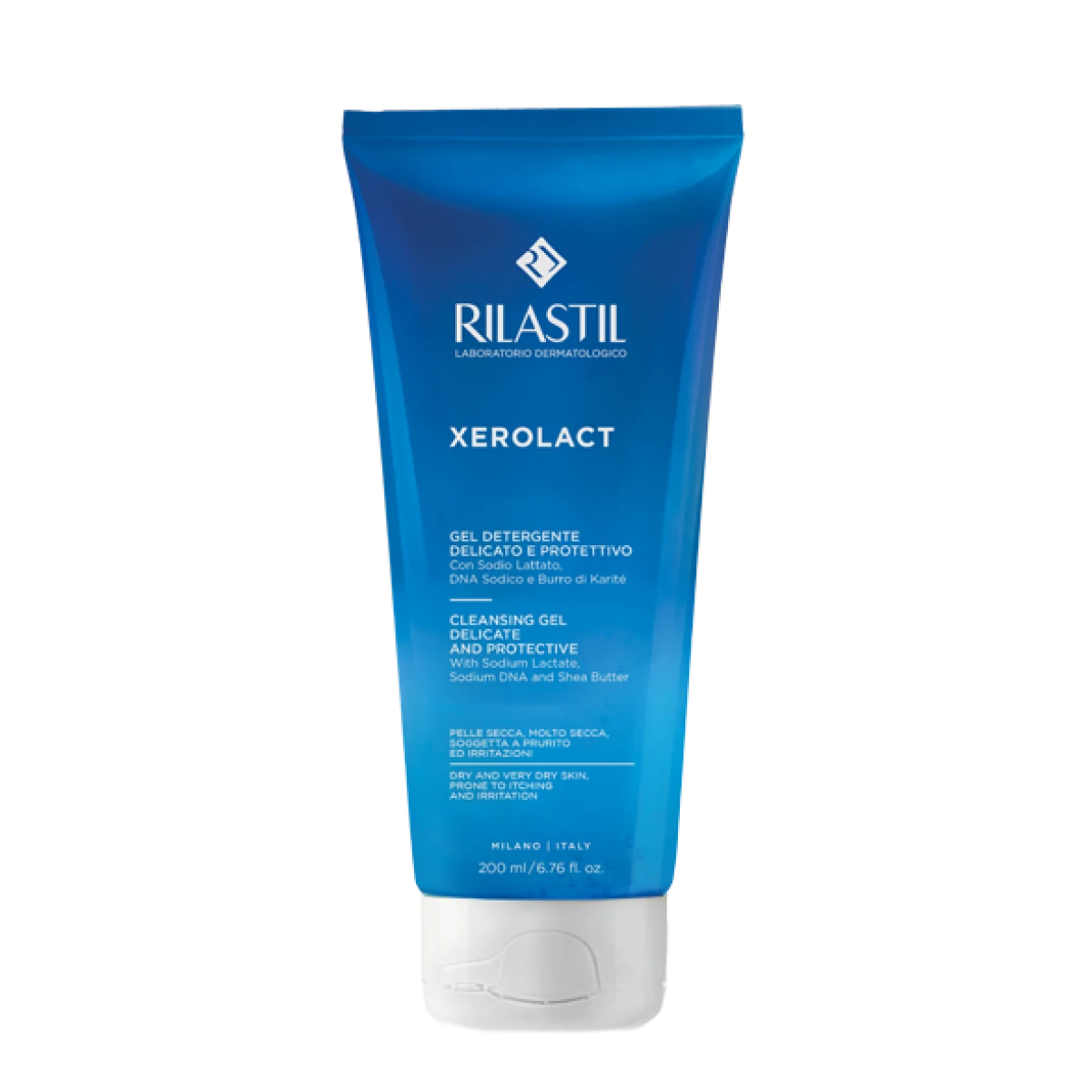 RILASTIL XEROLACT delicate and protective cleansing gel 200 ml