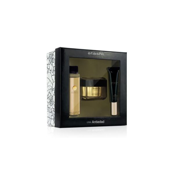 ATASHI LIFT &amp; GLOW ESSENTIALS ANTI-WRINKLE RITUAL CASE 5 pcs