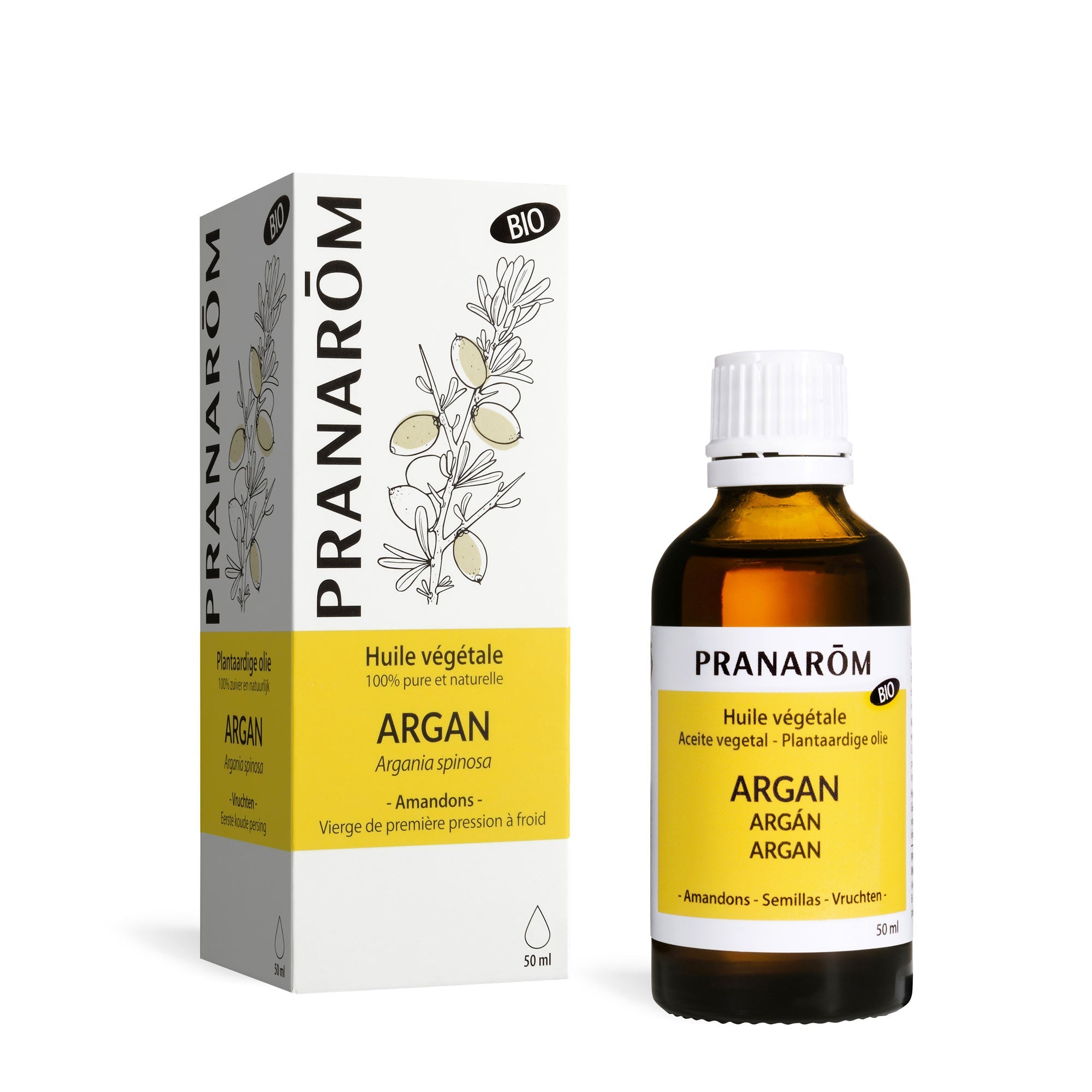 PRANARÔM VEGETABLE OIL #argan bio 50 ml