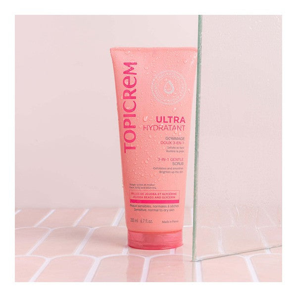 TOPICREM UH Gentle Exfoliating Scrub 3 in 1 200ml