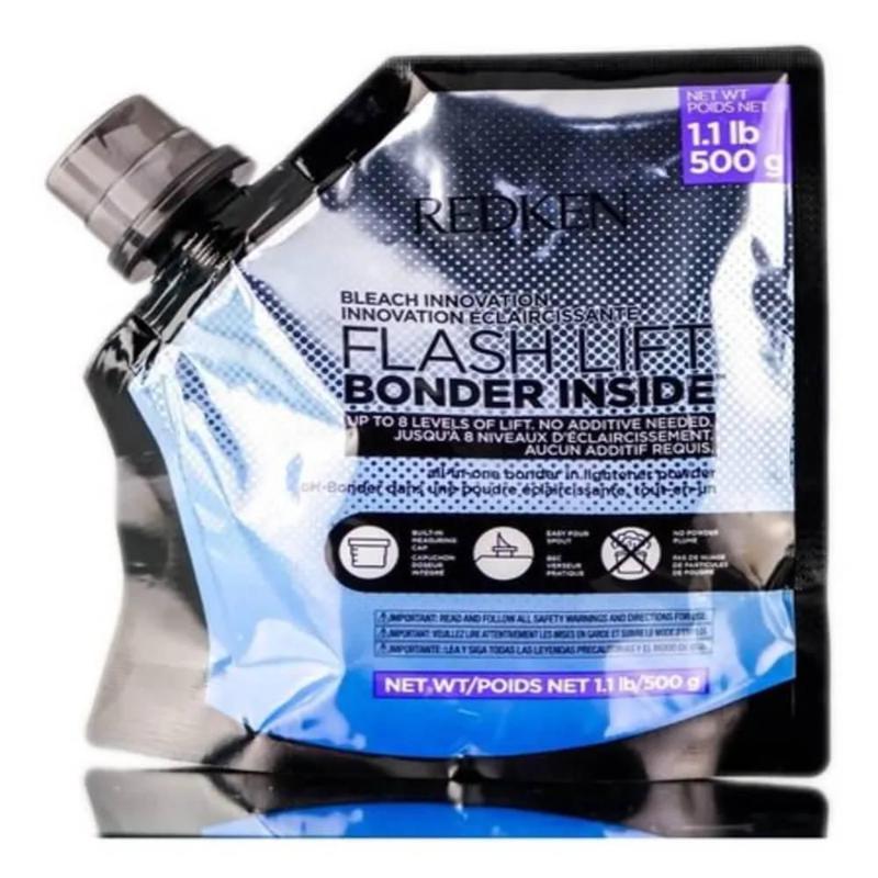 REDKEN FLASH LIFT BONDER INSIDE all-in-one bonder in lightener powder 500 gr