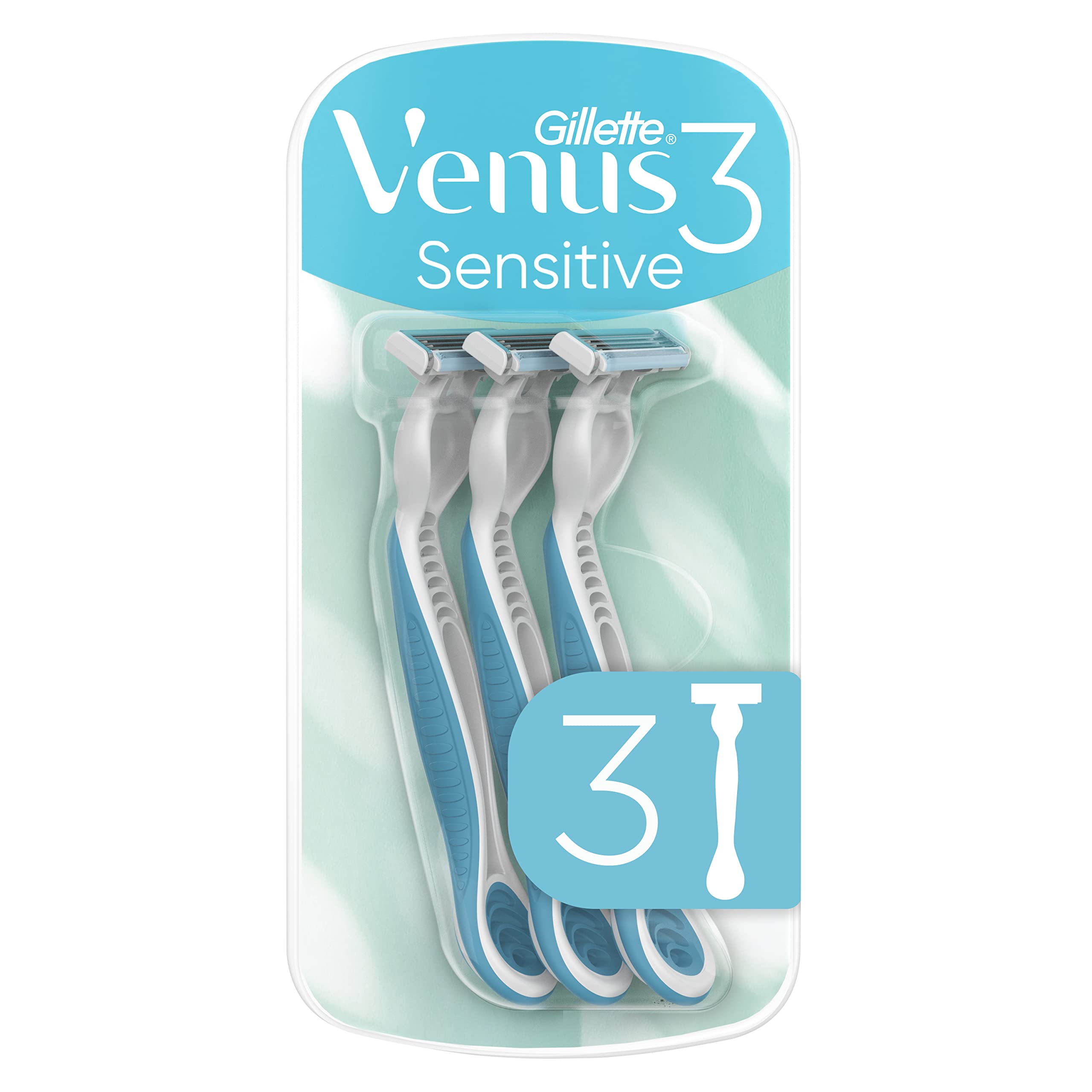 GILLETTE VENUS3 DRAGONFRUIT disposable hair removal blades 3 units