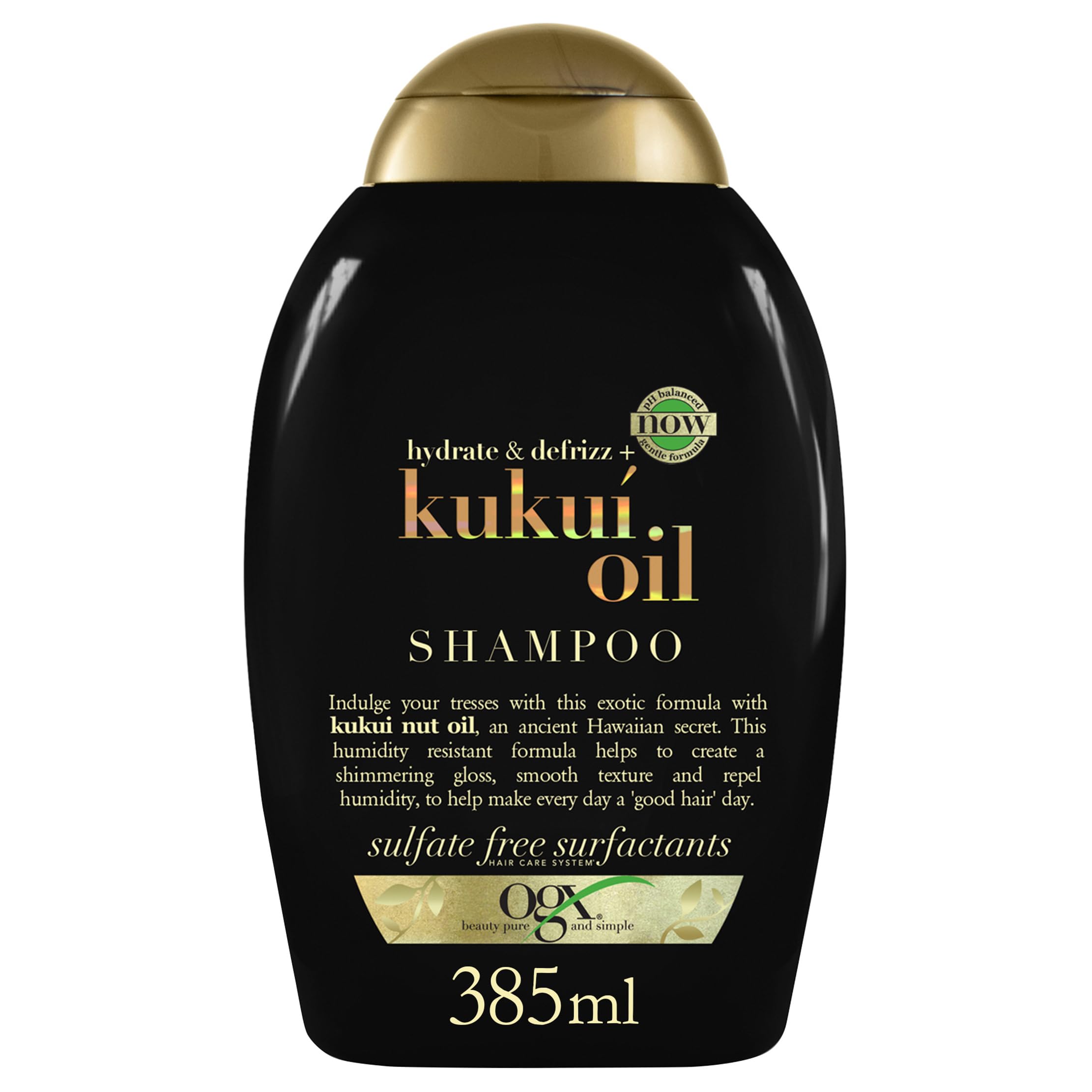 OGX KUKUI OIL anti-frizz hair shampoo 385 ml