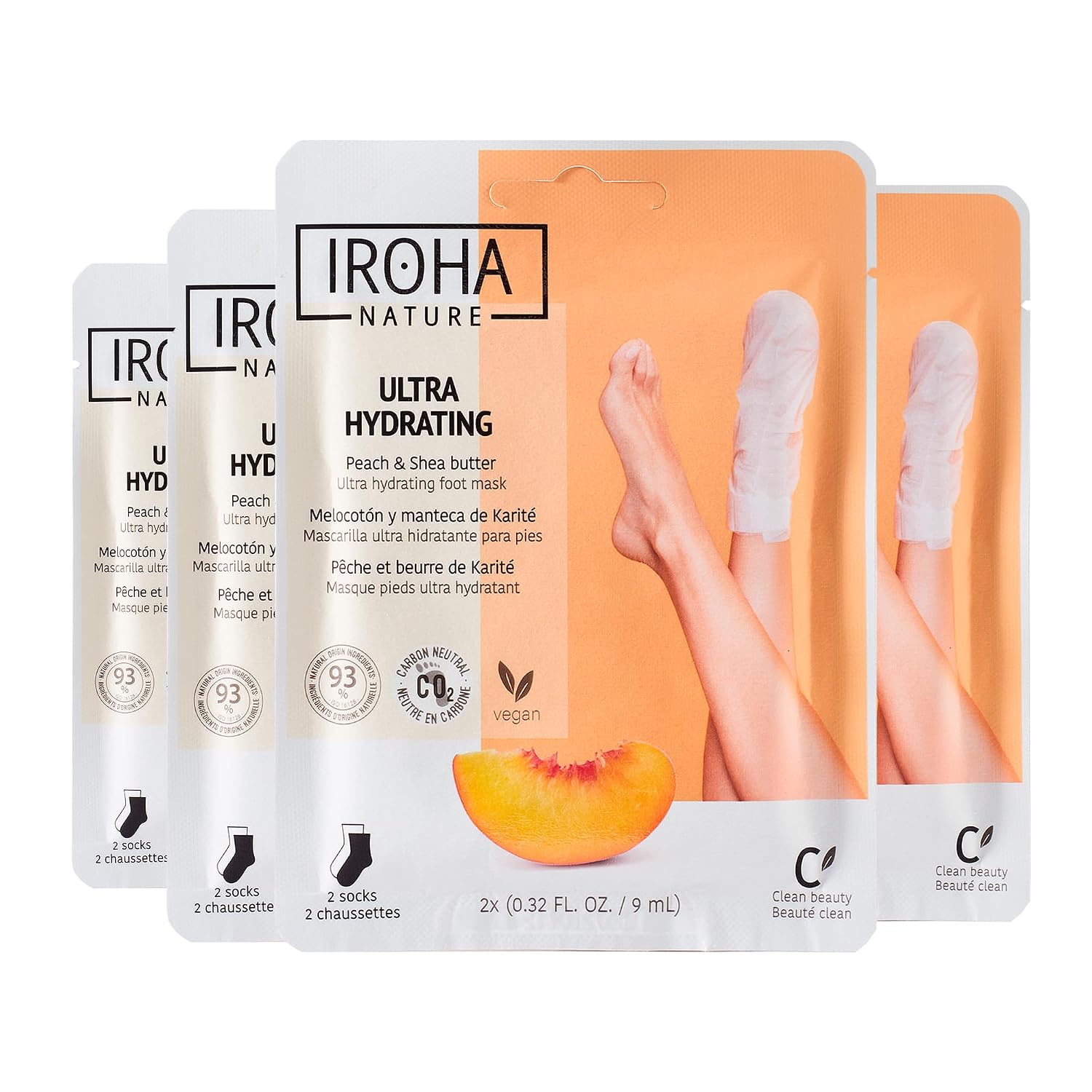 IROHA ARGAN & MACADAMIA nourishing socks 1 u