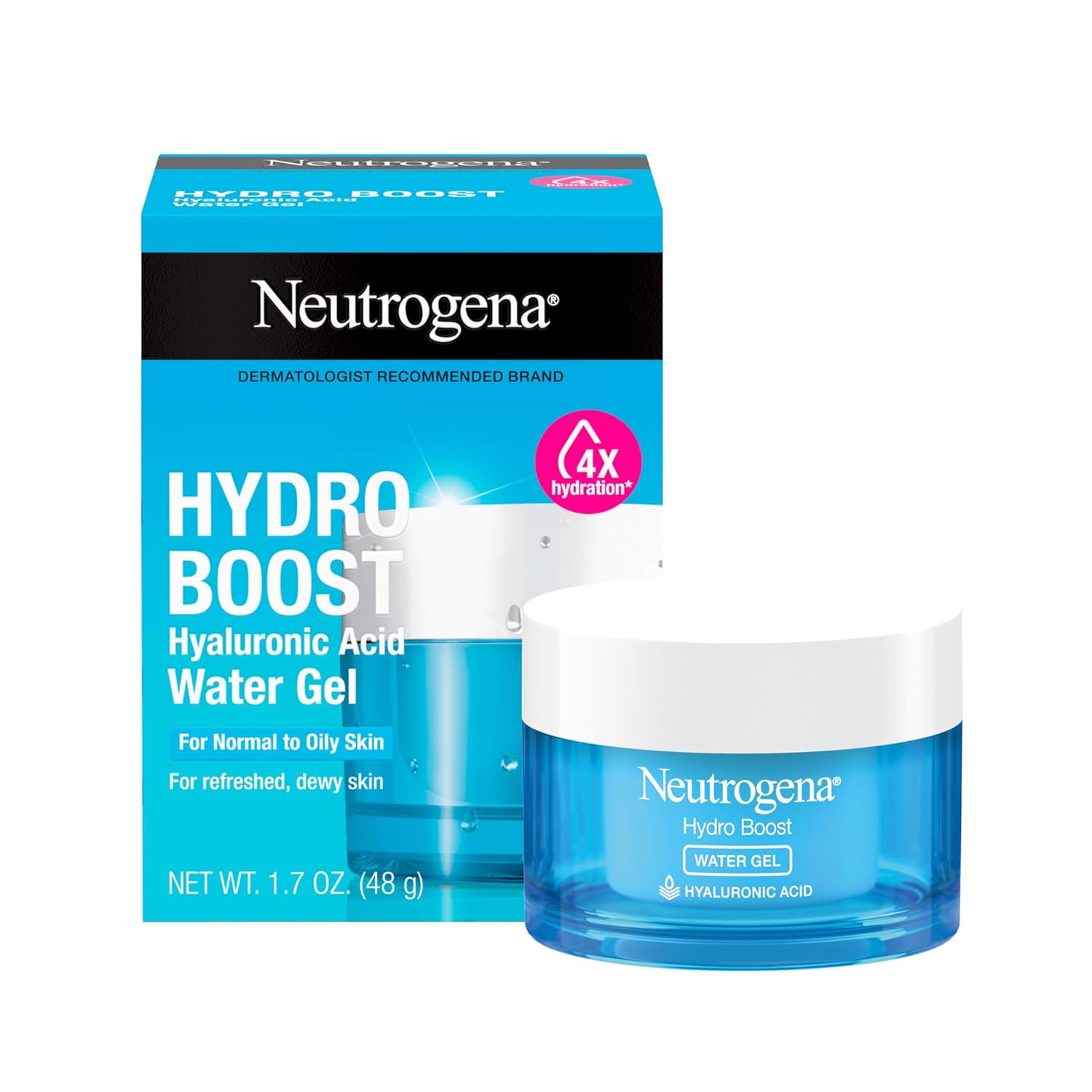 NEUTROGENA HYDRO BOOST FACIAL WATER GEL LOT 2 pcs