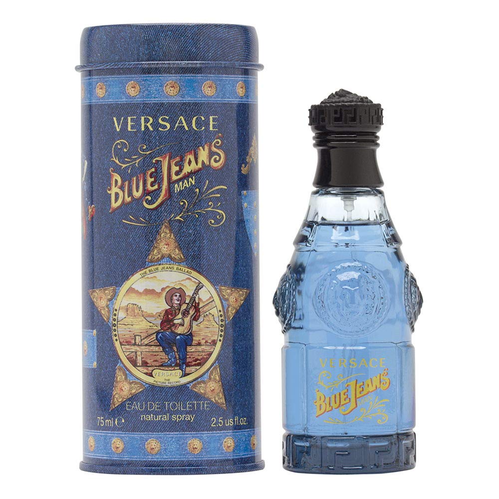 VERSACE BLUE JEANS eau de toilette spray 75 ml