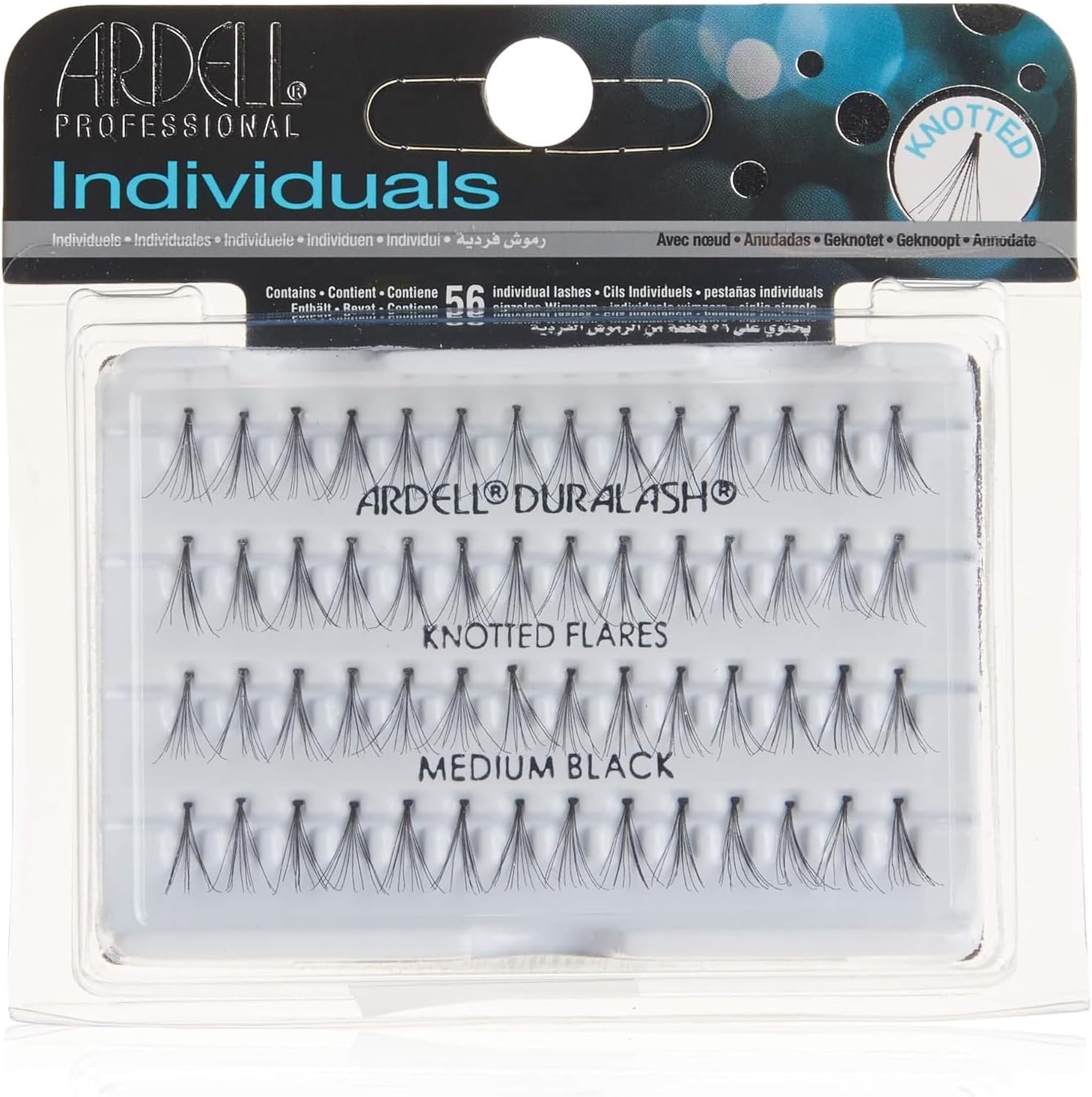 ARDELL INDIVIDUALS knotted flares #medium black 56 u