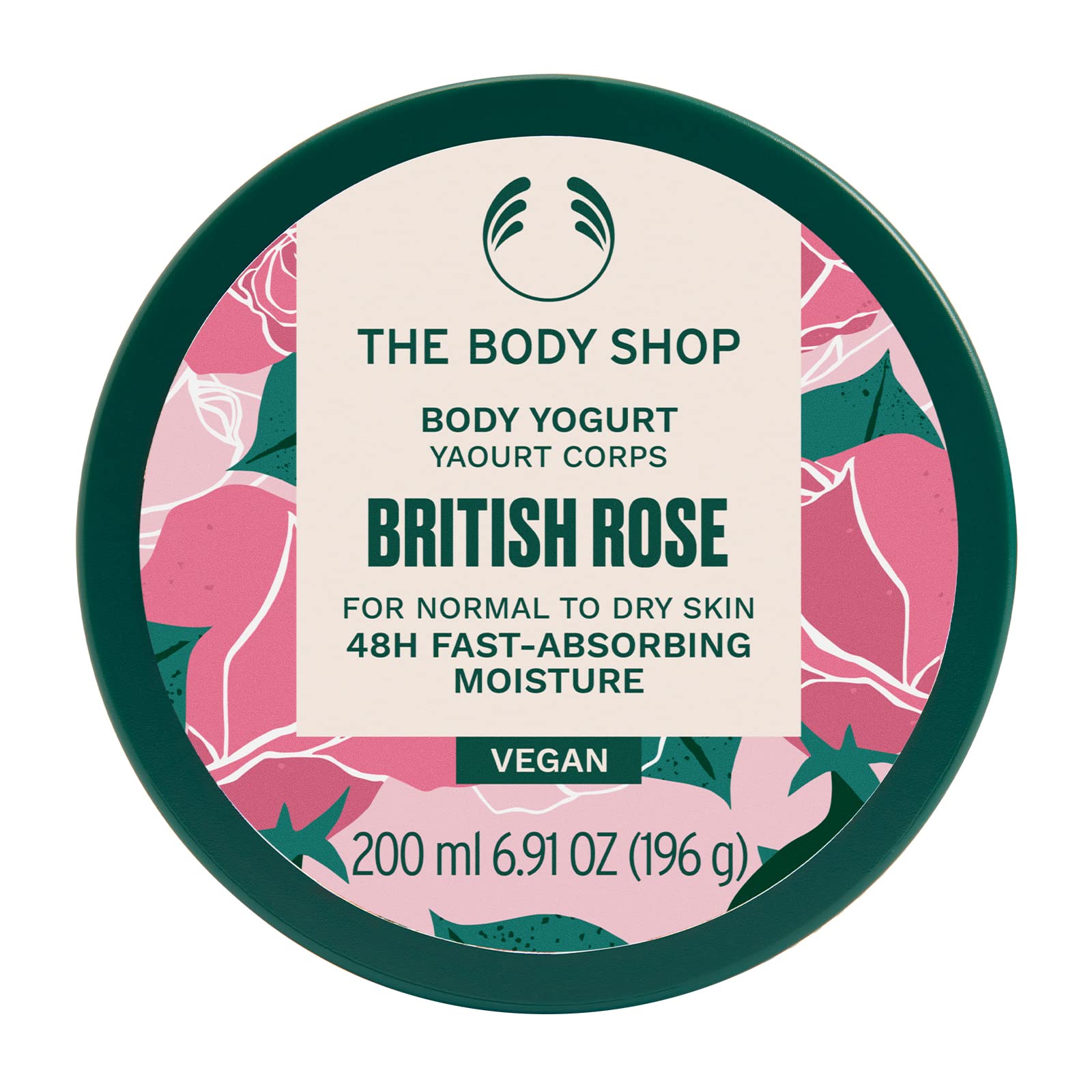 THE BODY SHOP BRITISH ROSE body yogurt 200 ml