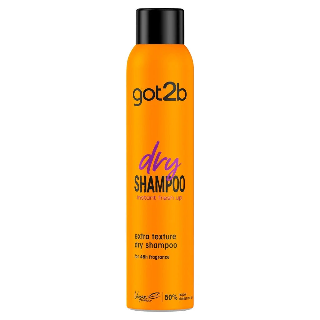 SCHWARZKOPF MASS MARKET GOT2B DRY SHAMPOO extra clean & soft texture 200 ml