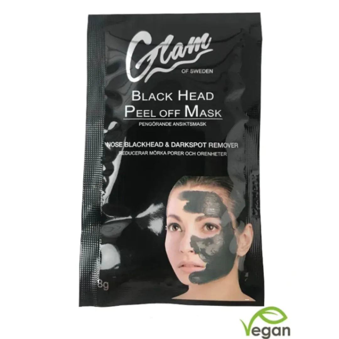 GLAM OF SWEDEN MASK black head peel off 3 x 8 gr