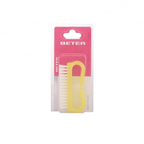 BETER NAIL BRUSH, nylon bristles #assorted colors 1 pc