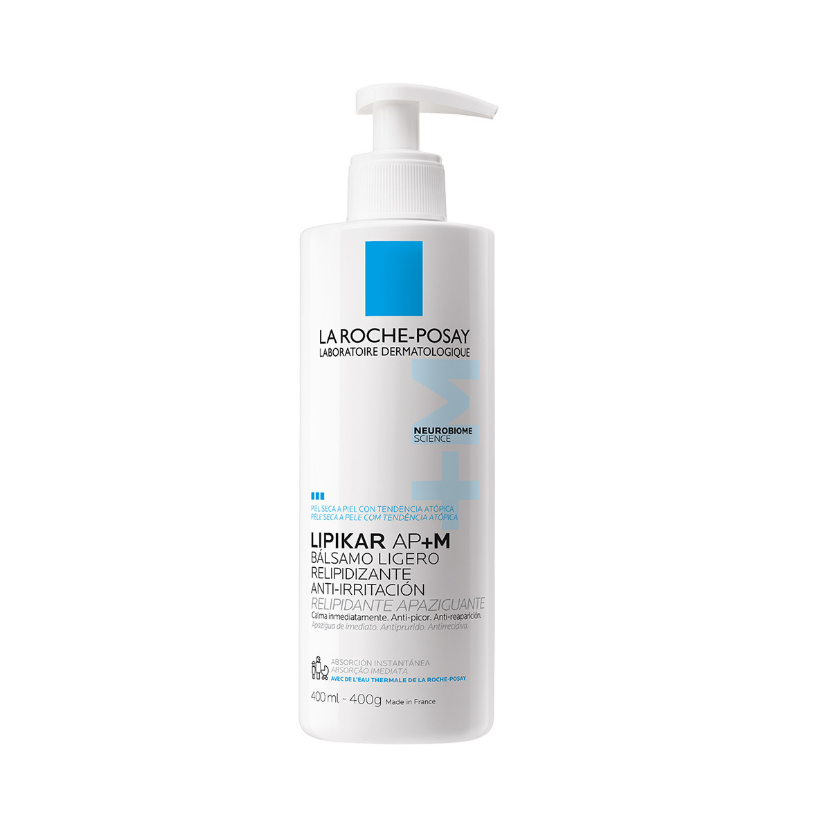 LA ROCHE POSAY LIPIKAR BAUME LIGHT AP+M triple action repair balm 400 ml