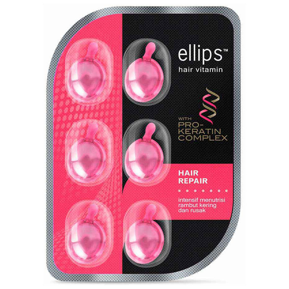 ELLIPS HAIR VITAMIN pro-Keratin treatment 6 units