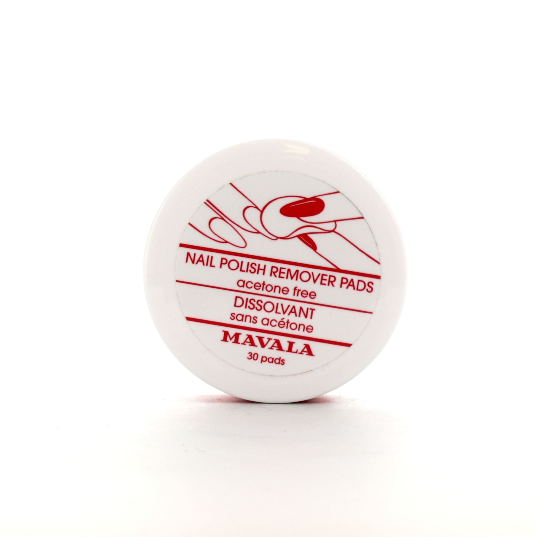 MAVALA NAIL POLISH nail polish remover discs 30 units