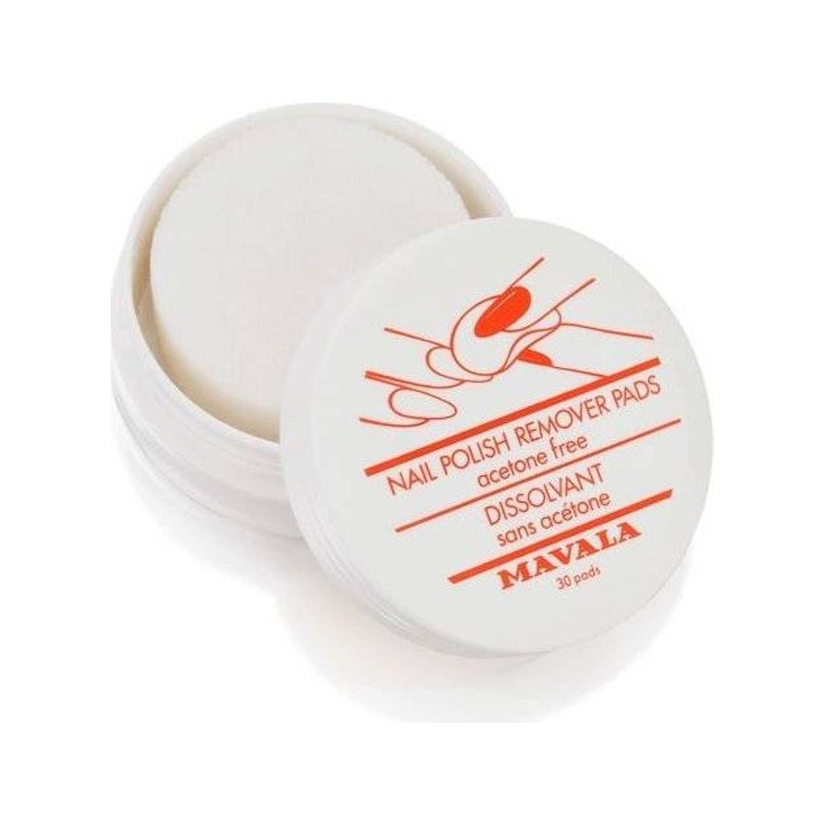 MAVALA NAIL POLISH nail polish remover discs 30 units