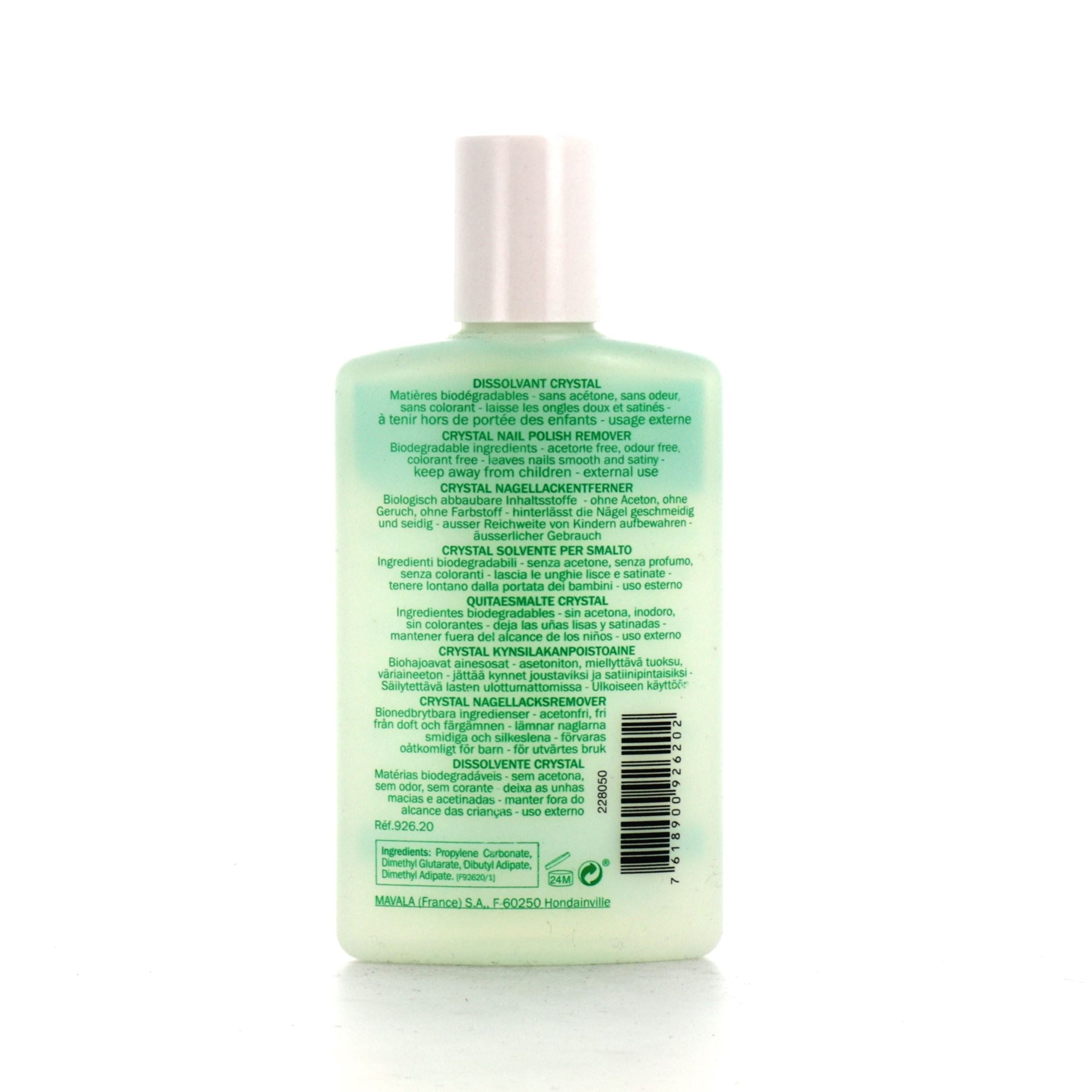 MAVALA QUITAESMALTE CRYSTAL sin acetona 100 ml
