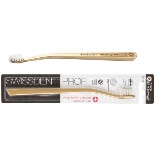 SWISSDENT WHITENING CLASSIC toothbrush #gold 1 u