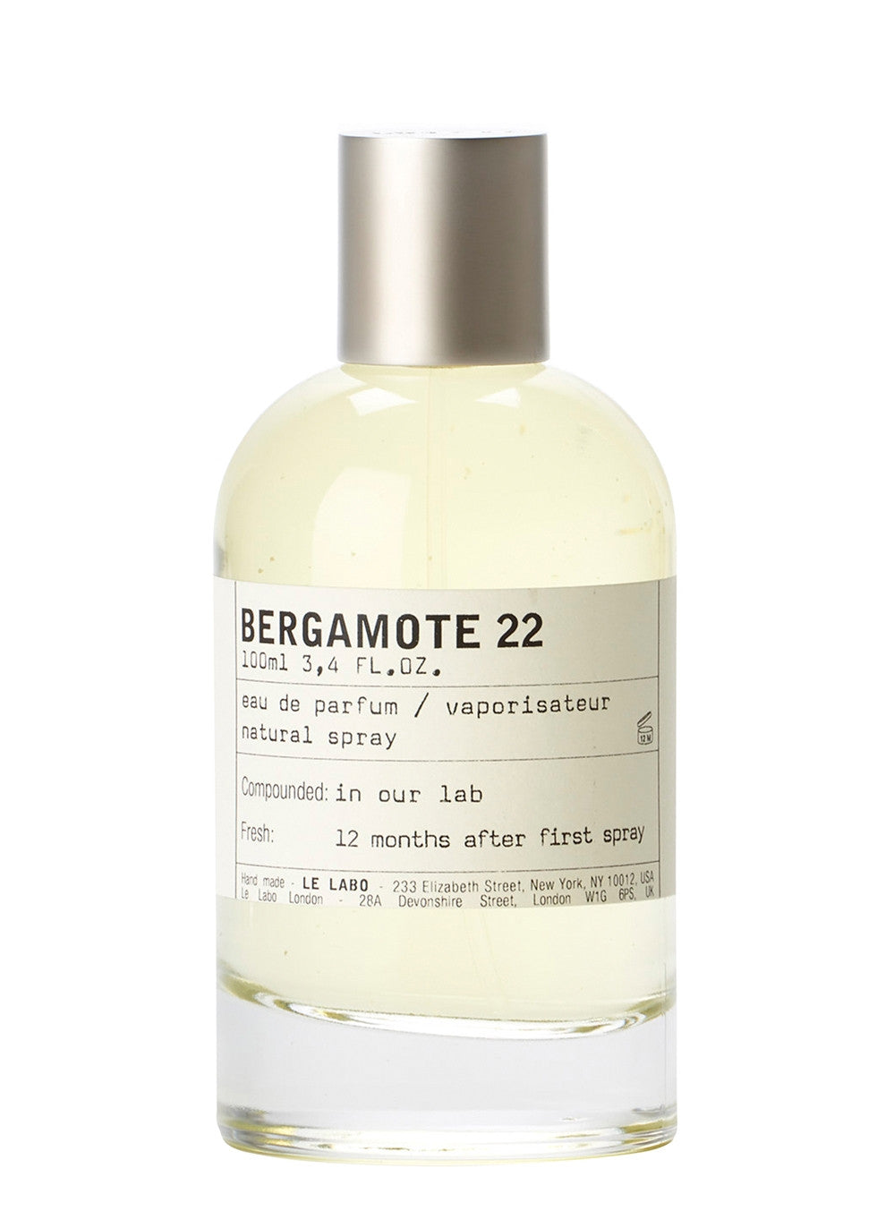 LE LABO BERGAMOT 22 edp vapo 100 ml