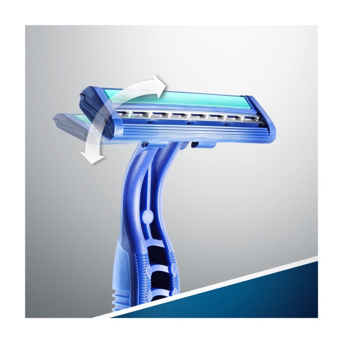 GILLETTE BLUE II PLUS SLALOM disposable razor blades 5 units