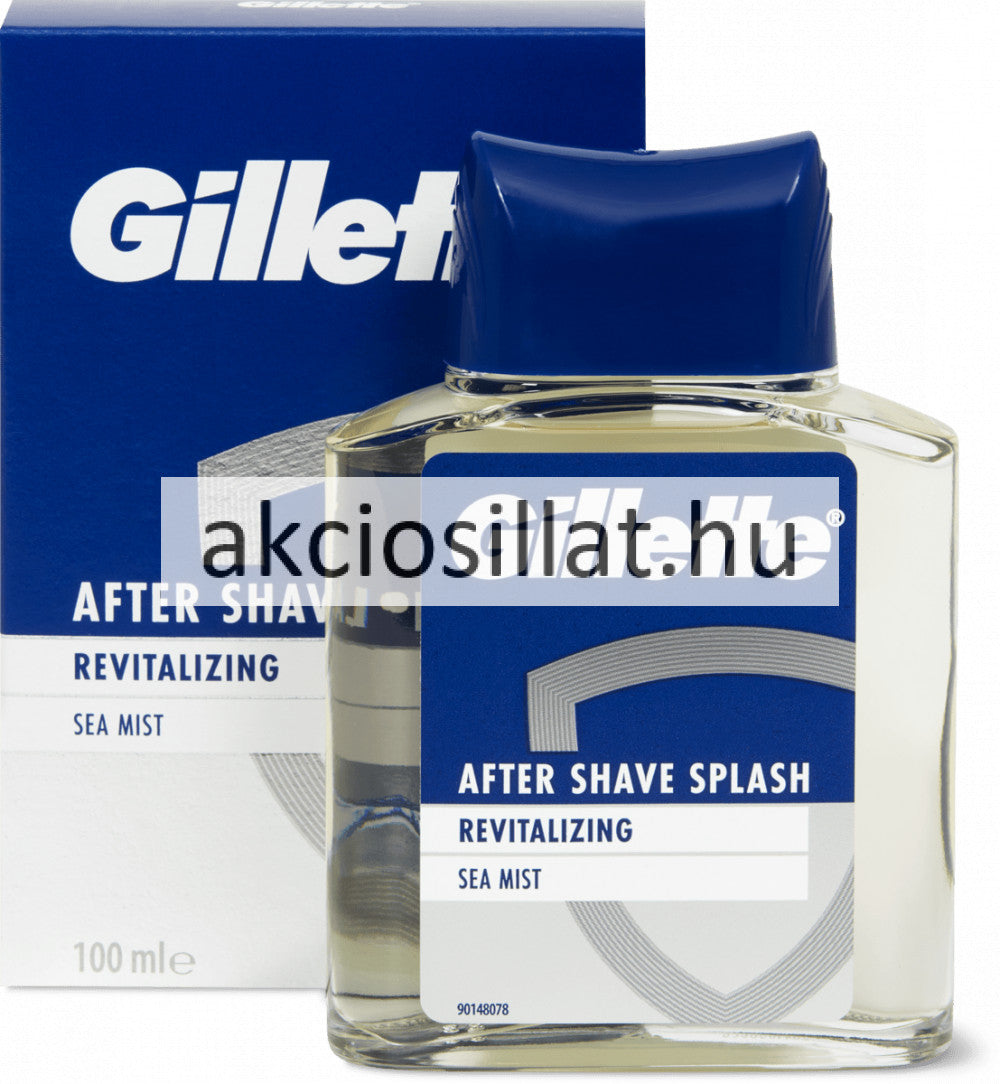 GILLETTE after shave revitalizing sea mist splash 100 ml