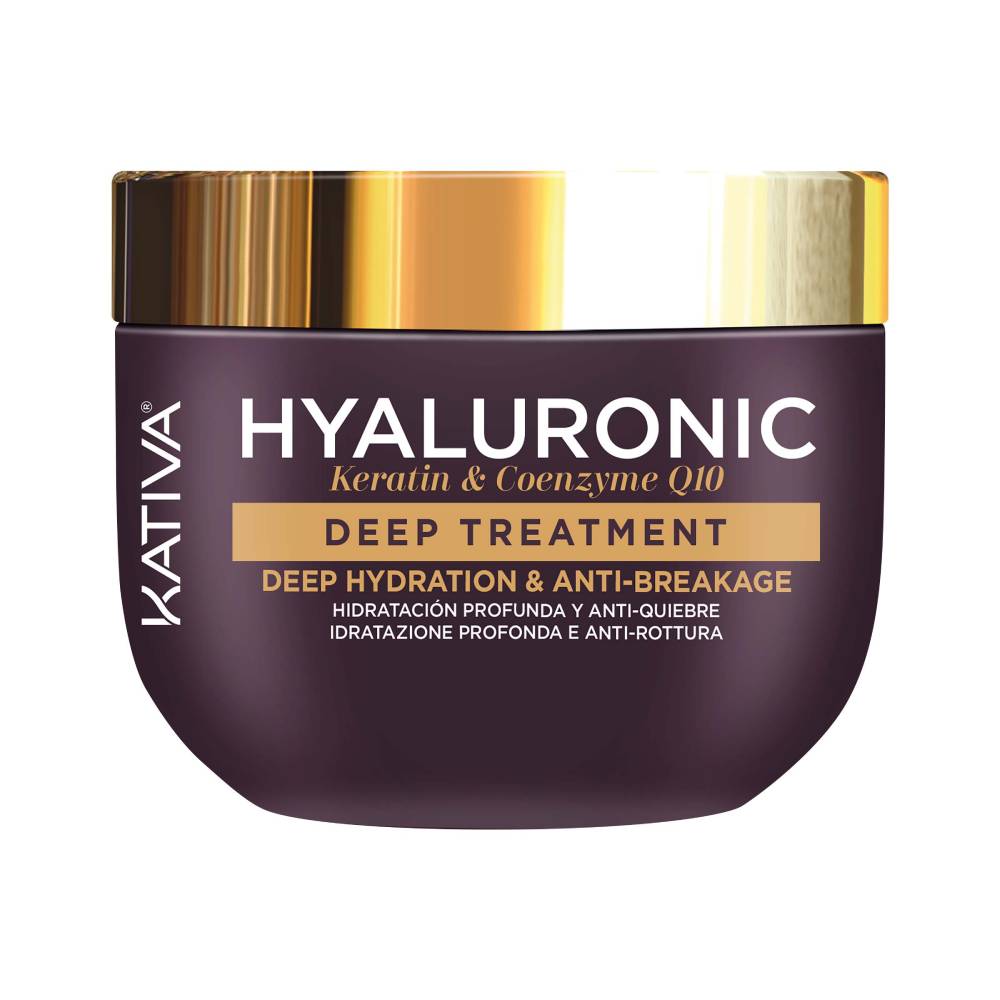 KATIVA HYALURONIC keratin &amp; coenzyme Q10 deep treatment 300 ml