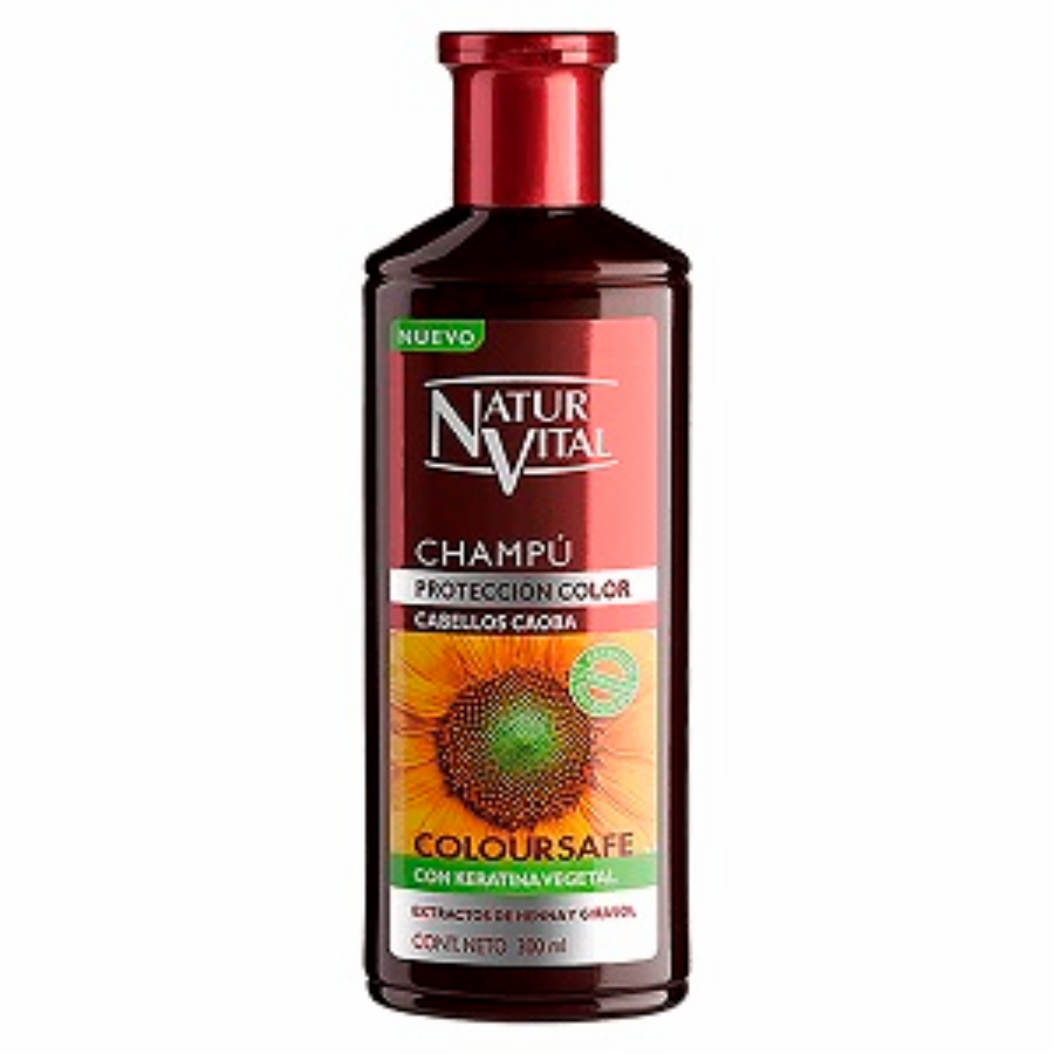 NATUR VITAL ORGANIC SALON sulfate-free shampoo UV color protection 300 ml