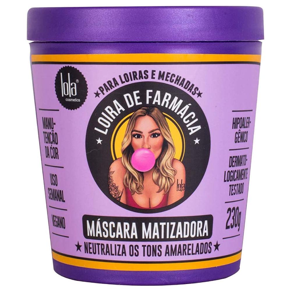 LOLA COSMETICS Loira de Farmácia Máscara Matizadora 230 ml