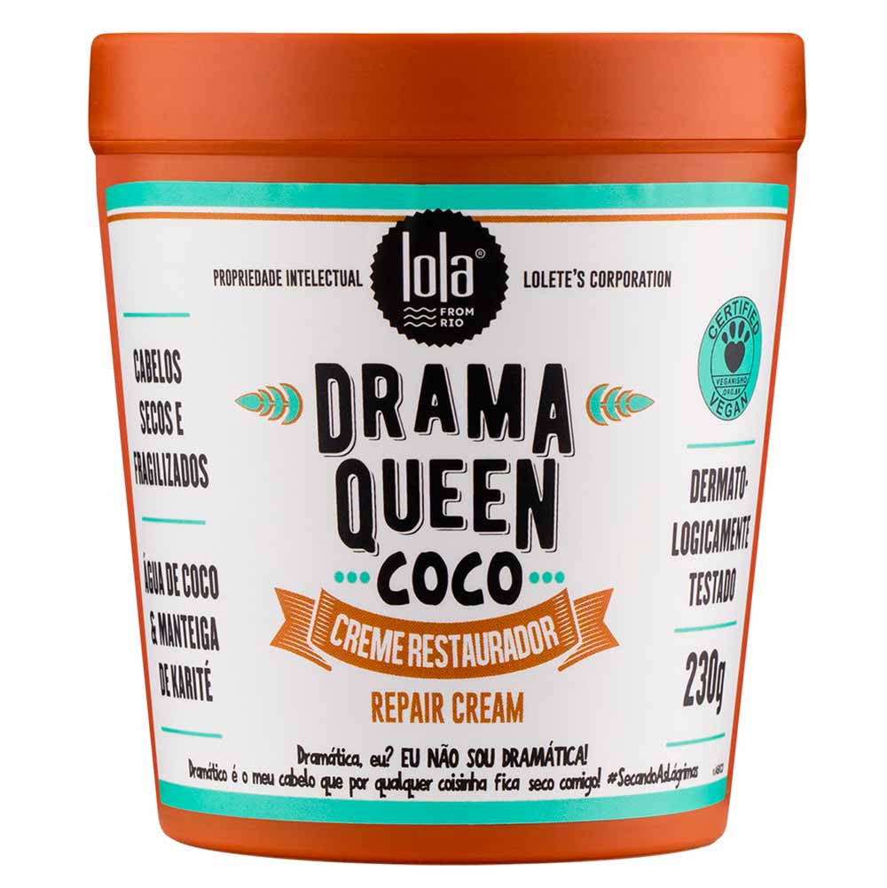 LOLA COSMETICS DRAMA QUEEN COCO restorative mask 230 gr