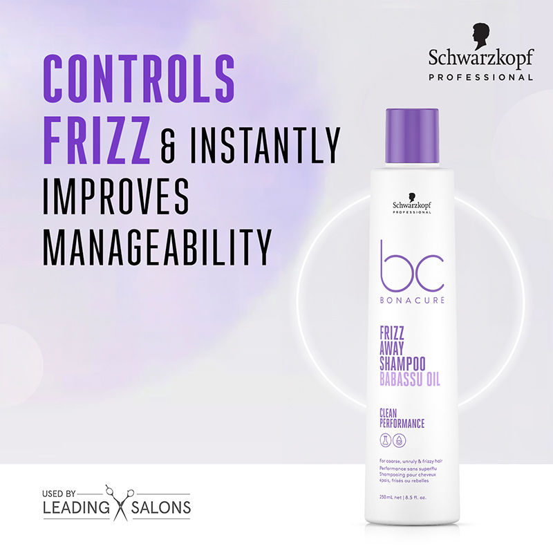 SCHWARZKOPF BC FRIZZ AWAY micellar shampoo 250 ml