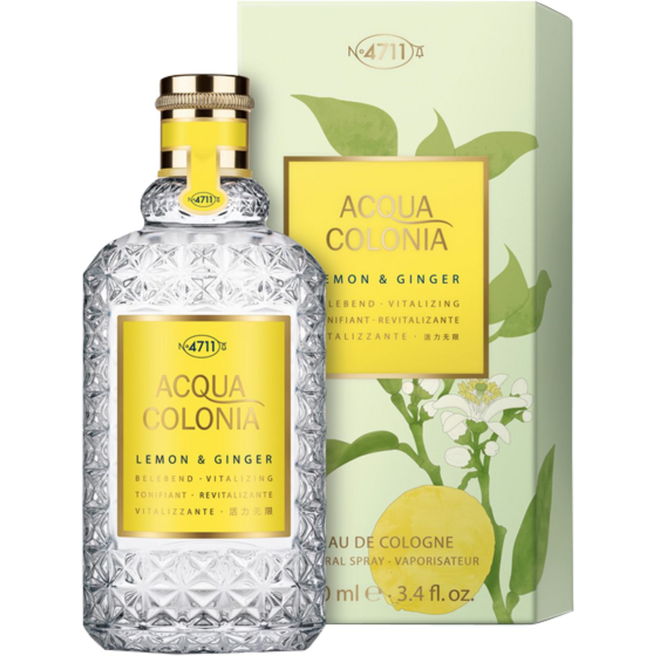 4711 ACQUA COLONIA LEMON &amp; GINGER edc splash &amp; spray 100 ml