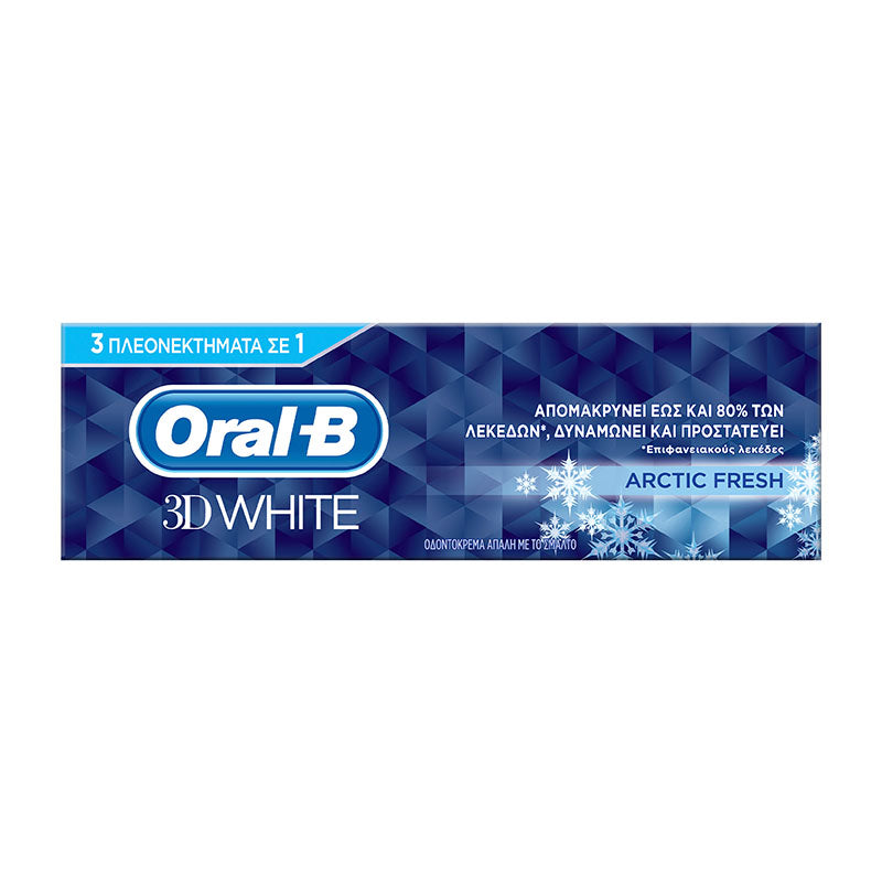 ORAL-B 3D WHITE ARTICA WHITENESS toothpaste 75 ml