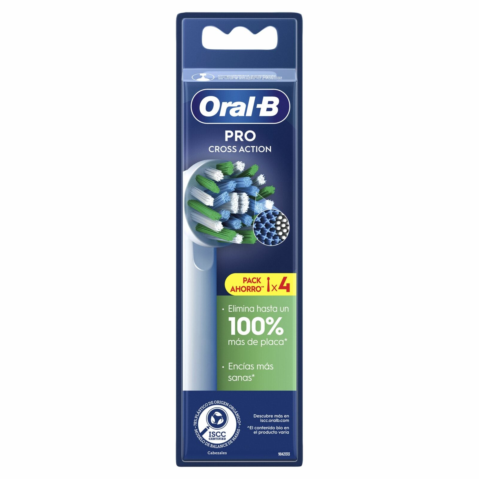 ORAL-B CROSS ACTION heads #white 4 u
