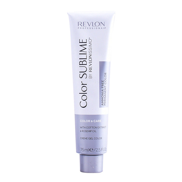 REVLONISSIMO COLOR SUBLIME ammonia free permanent color #7-rubio medio 75 ml