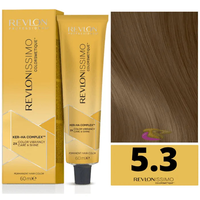 REVLONISSIMO COLORSMETIQUE #5,3-light golden brown 60 ml