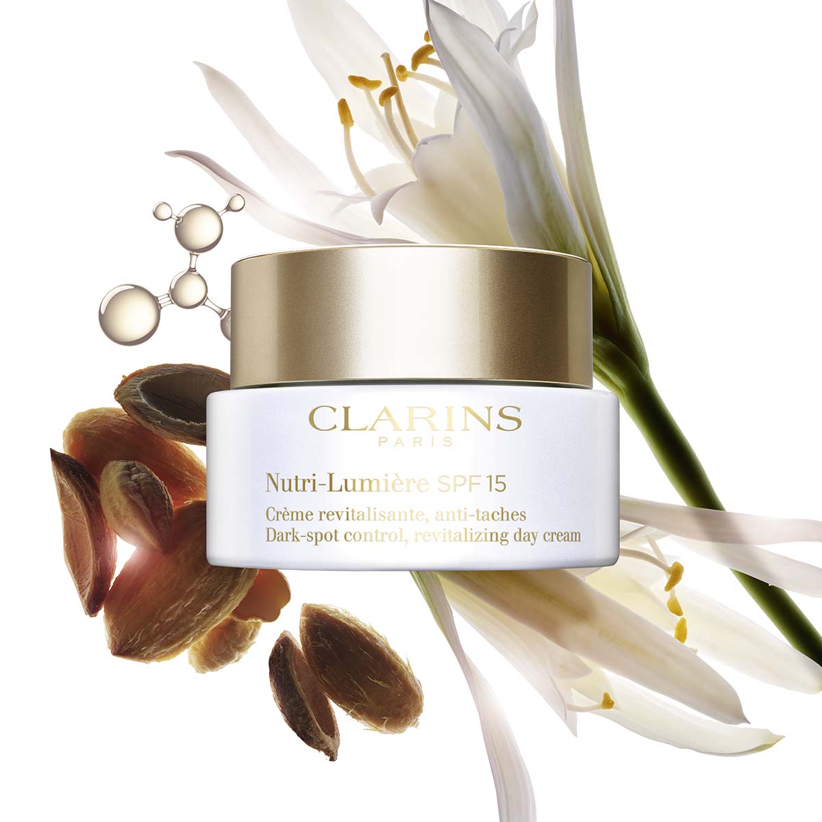 CLARINS NUTRI-LUMIÈRE revitalizing anti-stain cream SPF15 50 ml