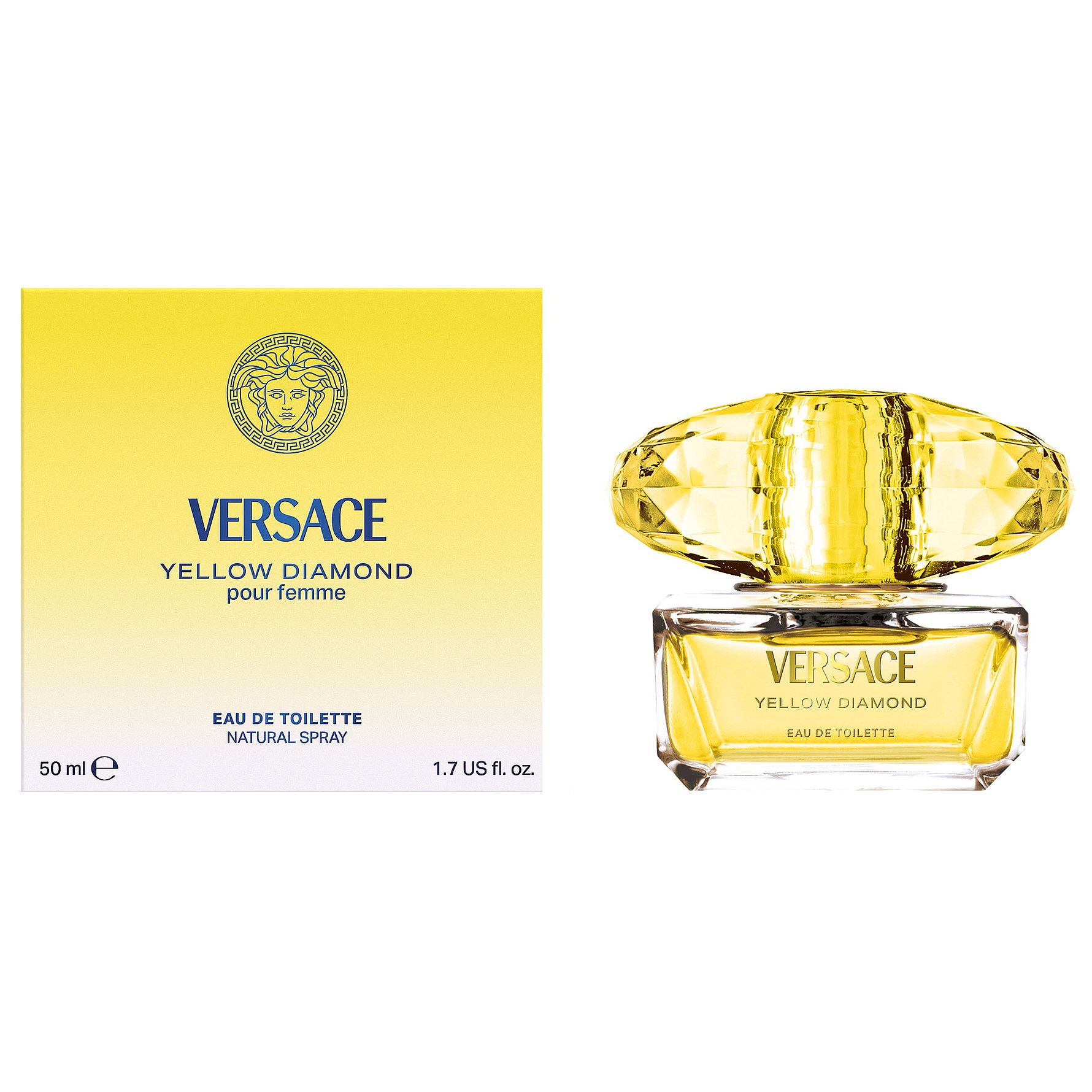 VERSACE YELLOW DIAMOND eau de toilette spray 50 ml